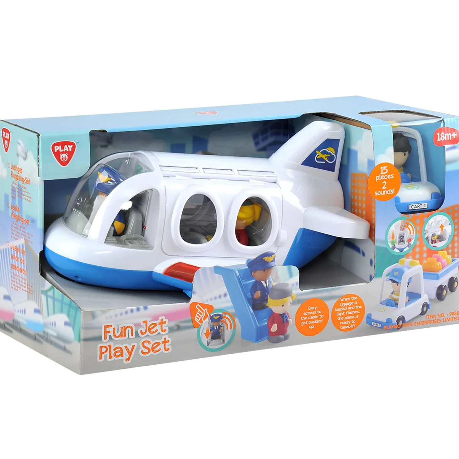 Playgo Speelset Vliegtuig