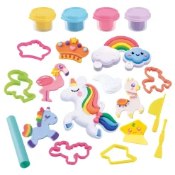 Playgo Sprookjes Eenhoorn Kleiset - 4 Kleipotjes