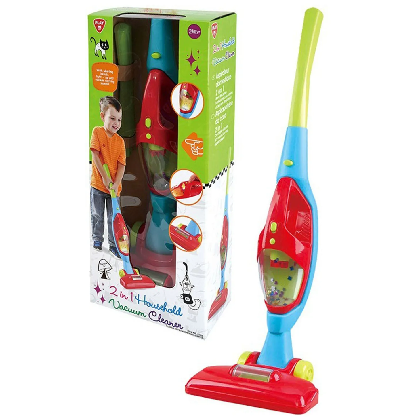 Playgo Stofzuiger - 2in1