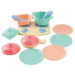 Playgo Tafelblad Kookfornuis met Accessoires Speelset - 13dlg.