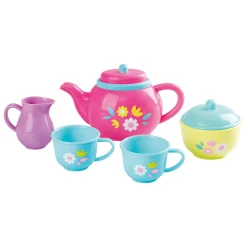 Playgo Theeservies Bloemen Speelset - 7dlg.