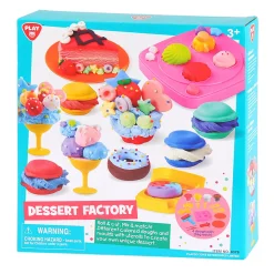 Playgo Toetjes Fabriek Kleiset - 4 Kleipotjes