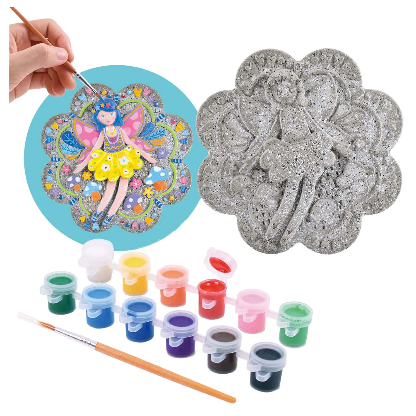 Playgo Verf je Eigen Bosfee op Steen Verfset - 14dlg.