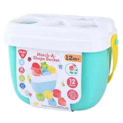 Playgo Vormenstoof Emmer met Vormen - 12dlg.
