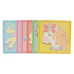 PlayMais Mosaic Kaarten Versieren, 24st.