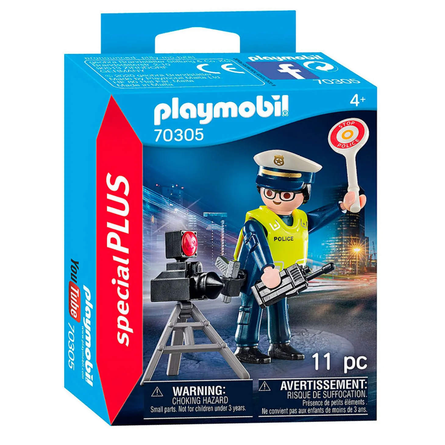 Playmobil 70305 Politieman met Flitscontrole