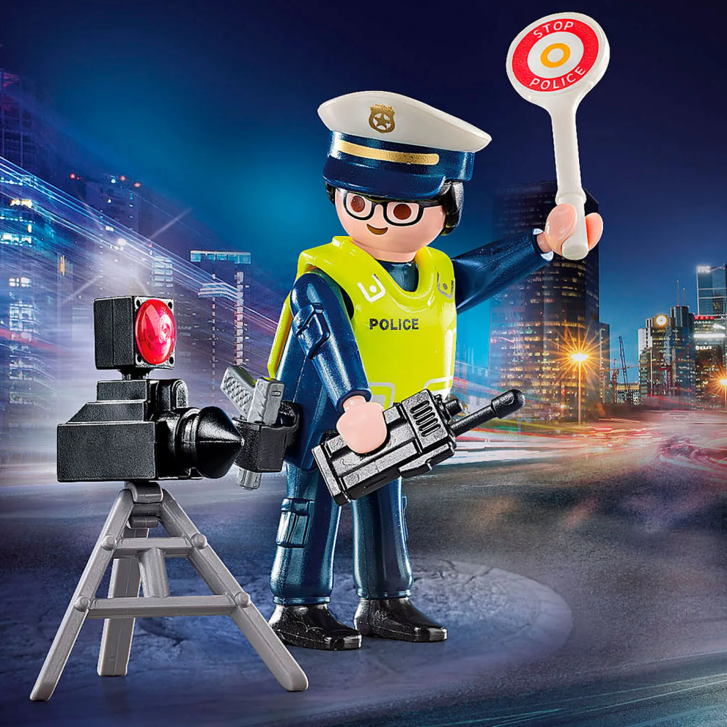 Playmobil 70305 Politieman met Flitscontrole