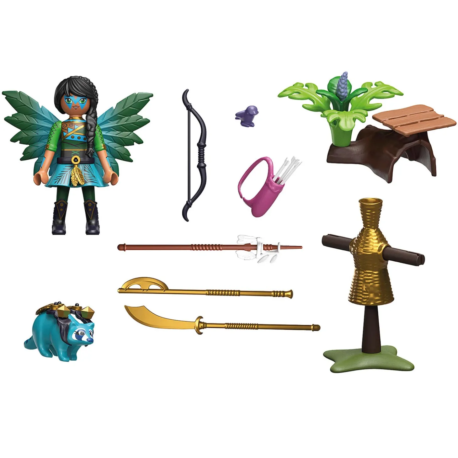 Playmobil Ayuma Starterset Knight Fairy met Wasbeer - 70905
