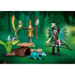 Playmobil Ayuma Starterset Knight Fairy met Wasbeer - 70905
