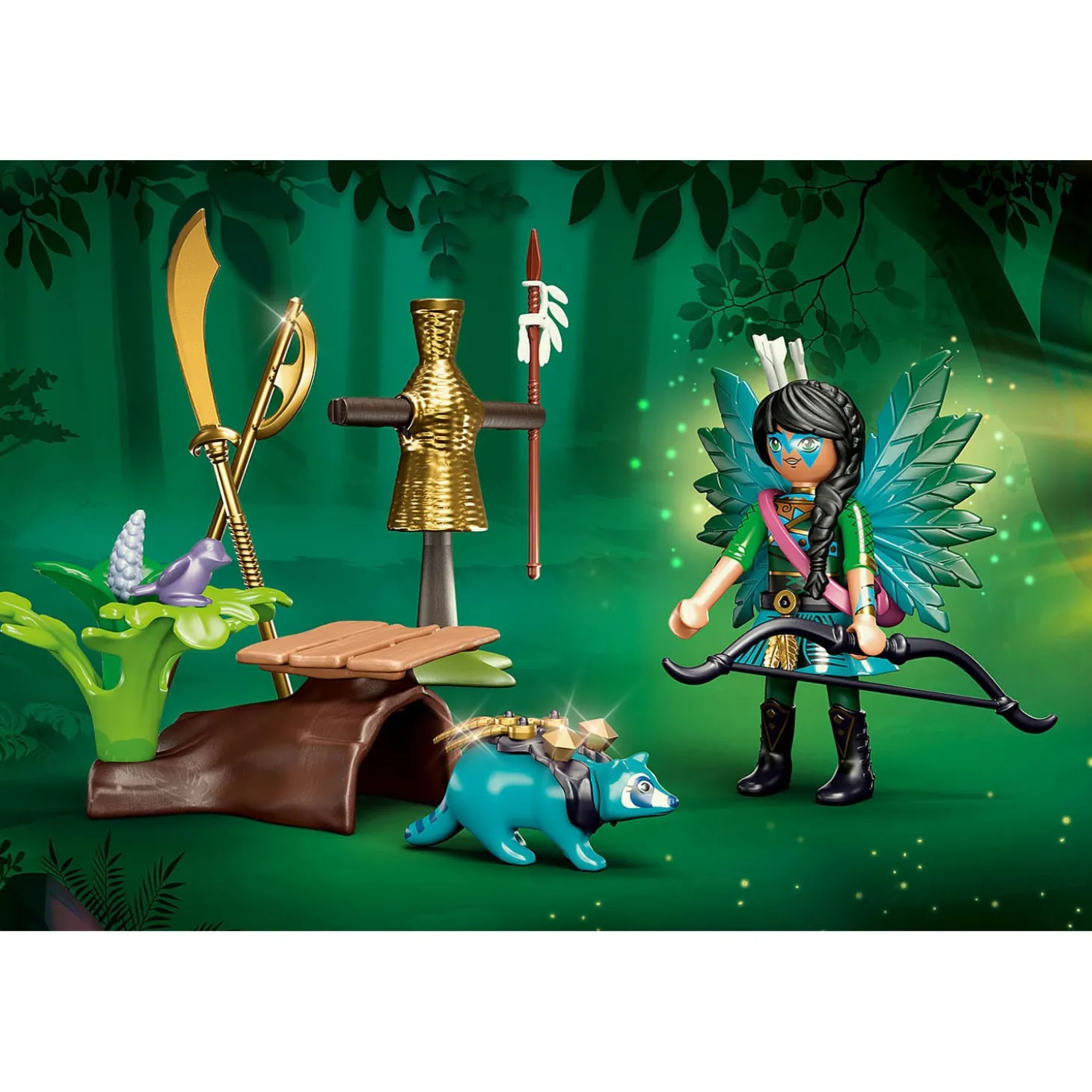 Playmobil Ayuma Starterset Knight Fairy met Wasbeer - 70905