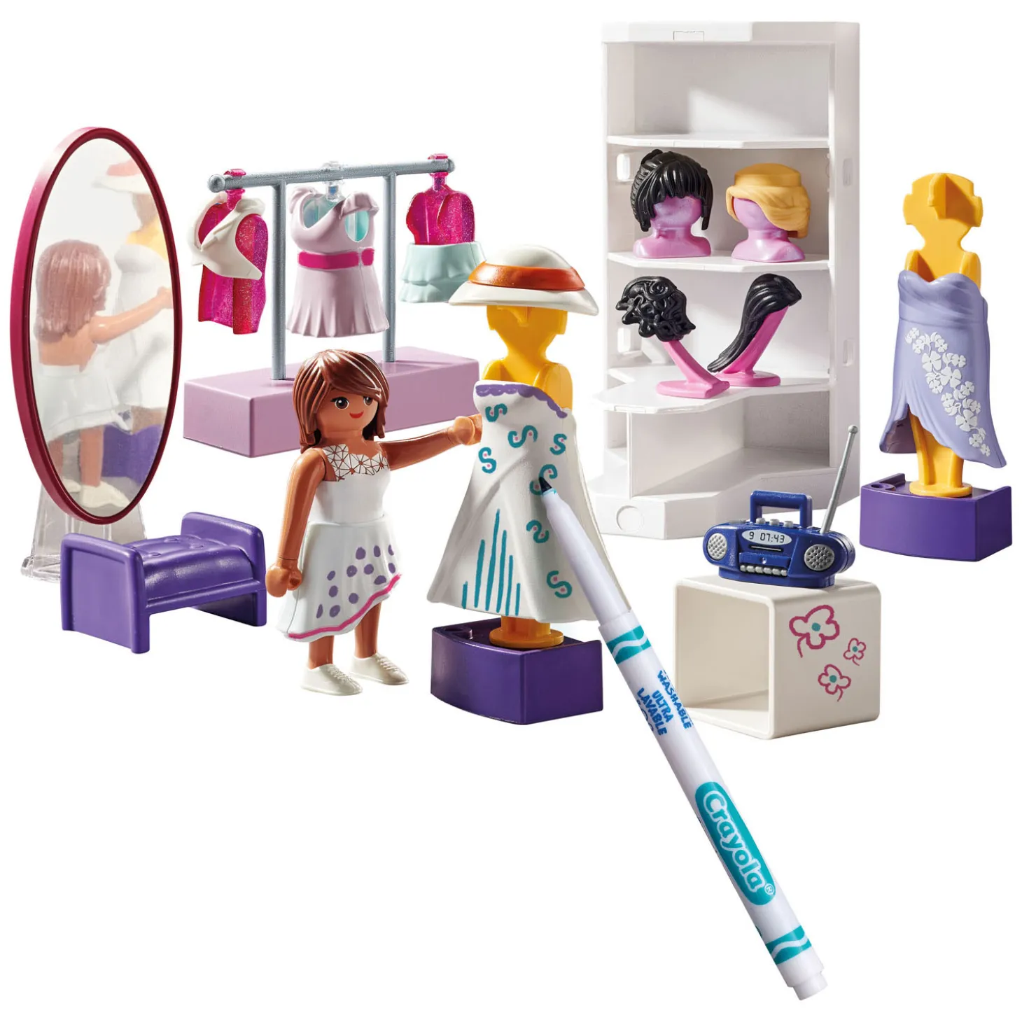 Playmobil Color Modeontwerpset - 71373