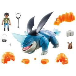 Playmobil Dragons: The Nine Realms Plowhorn & D'Angelo - 71082