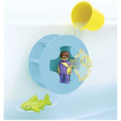 Playmobil Junior Waterwervelrad met Babyhaai - 71688