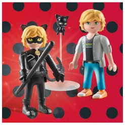 Playmobil Miraulous Miraculous: Adrien & Cat Noir - 71337