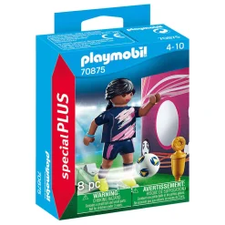 Playmobil Specials Voetbalster met Doelmuur - 70875