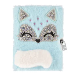 Pluche Dagboek met Slot A5