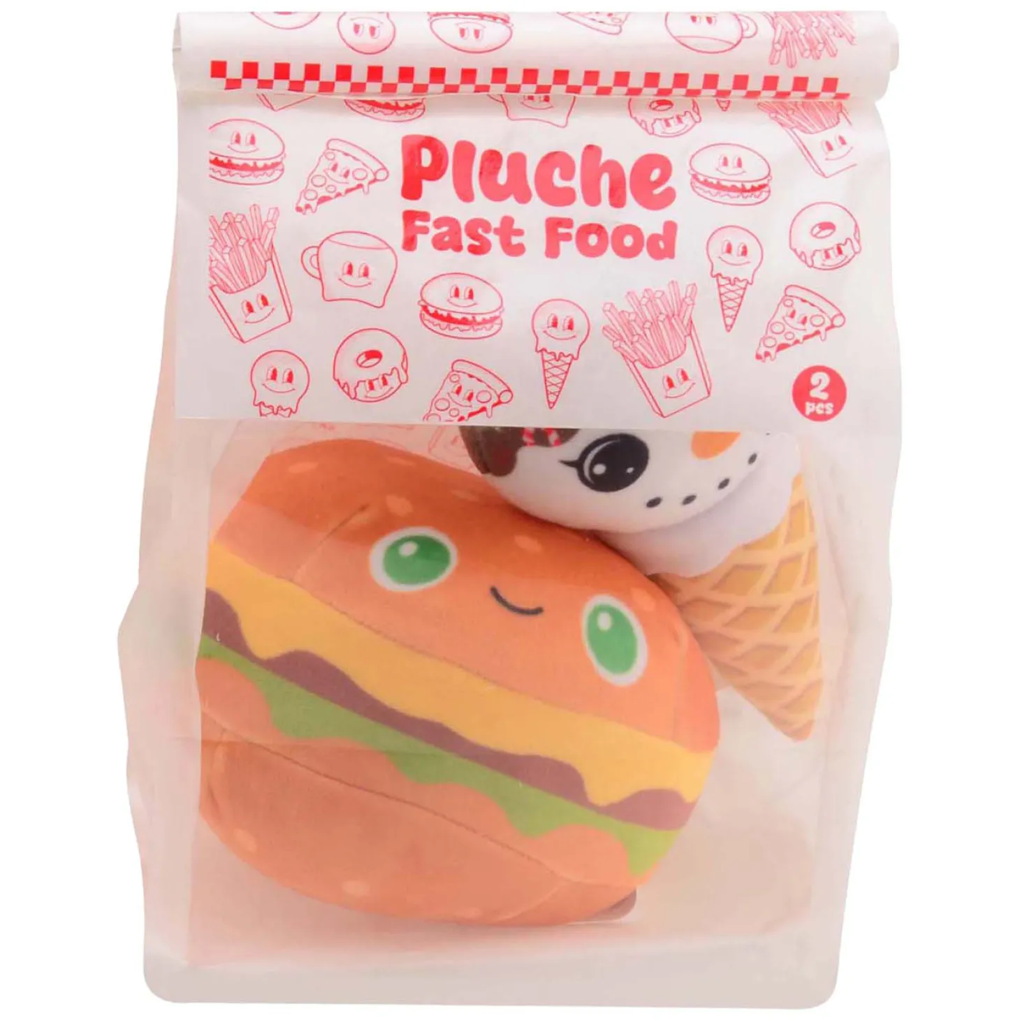 Pluche Fastfood - 2st