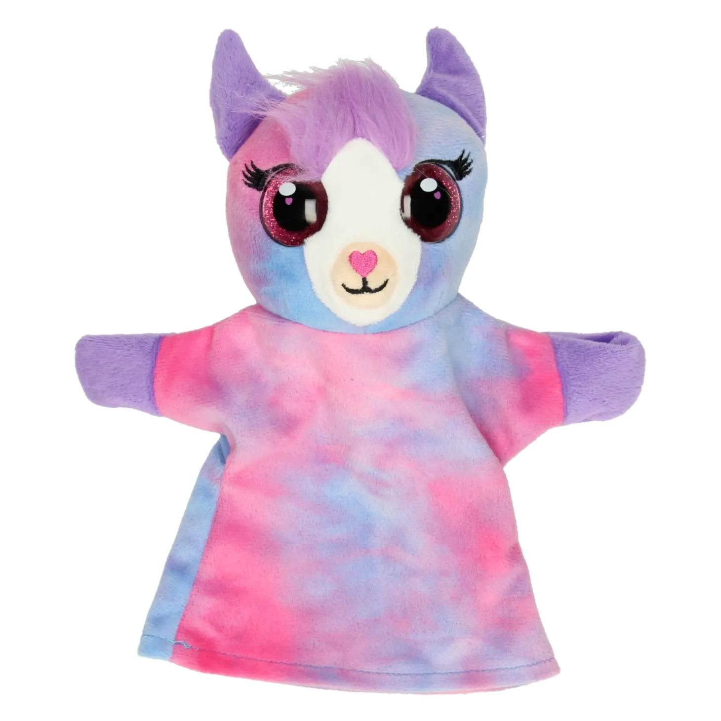 Pluche Handdier Alpaca