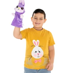 Pluche Handdier Konijn