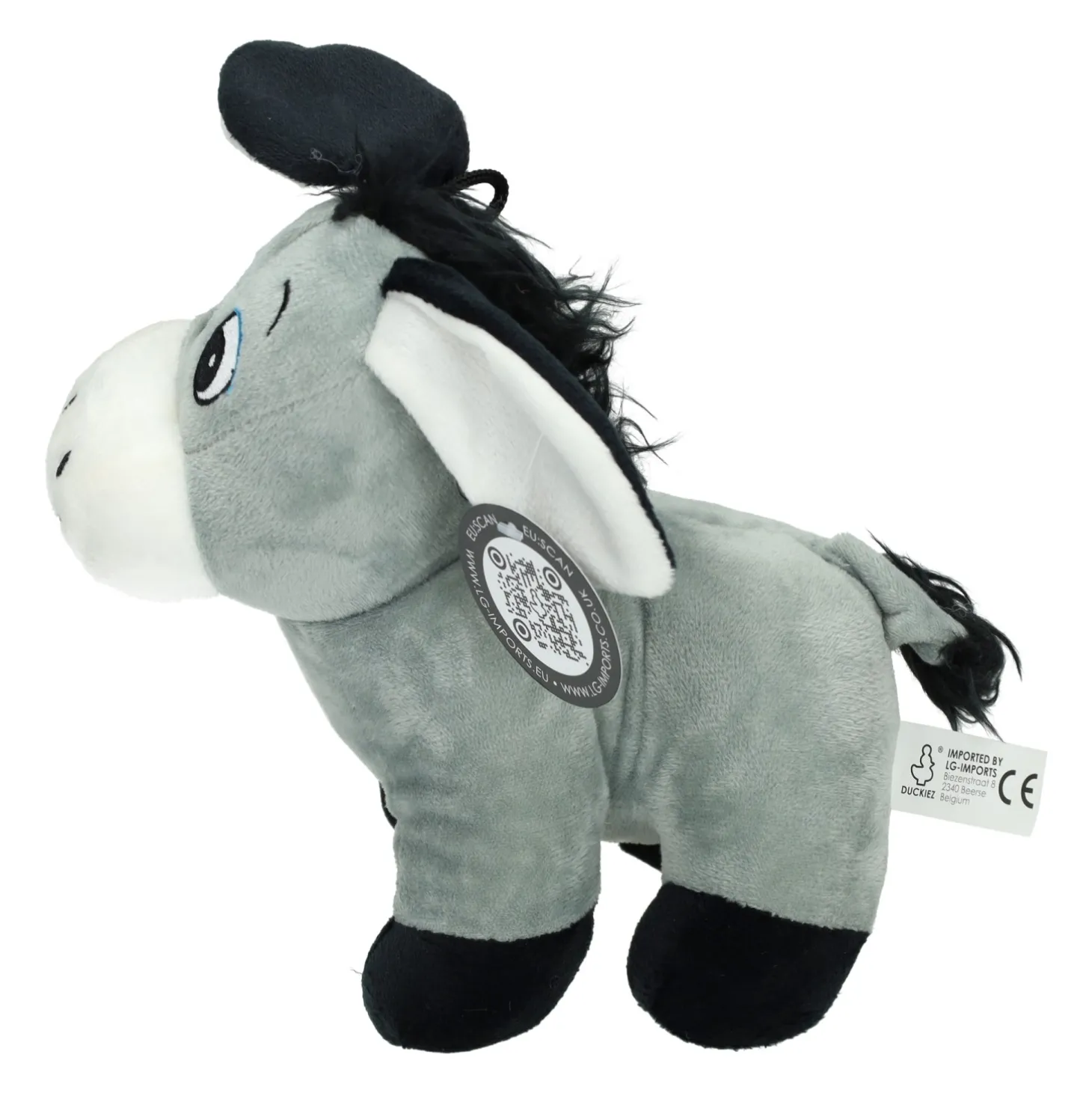 Pluche Knuffel Boerderijdieren - Ezel