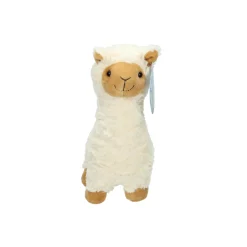 Pluchen Witte Alpaca Knuffel - 28cm