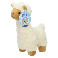 Pluchen Witte Alpaca Knuffel - 28cm