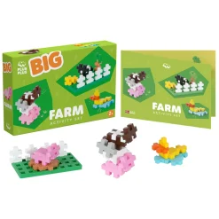 Plus-Plus BIG Activity Boerderij, 40st.