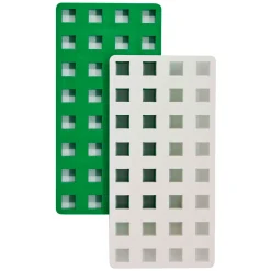 Plus-Plus BIG Bouwplaat Wit/Groen, 2st.