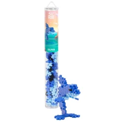 Plus-Plus Dolfijn Tube Bouwset, 100st.