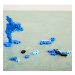 Plus-Plus Dolfijn Tube Bouwset, 100st.