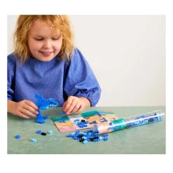 Plus-Plus Dolfijn Tube Bouwset, 100st.