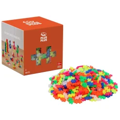Plus-Plus Neon Bouwset, 600st.