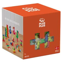 Plus-Plus Neon Bouwset, 600st.