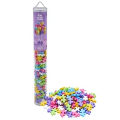 Plus-Plus Pastel Tube Bouwset, 100st.
