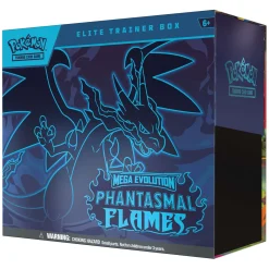 Pokémon Mega Evolution Phantasmal Flames Elite Trainer Box