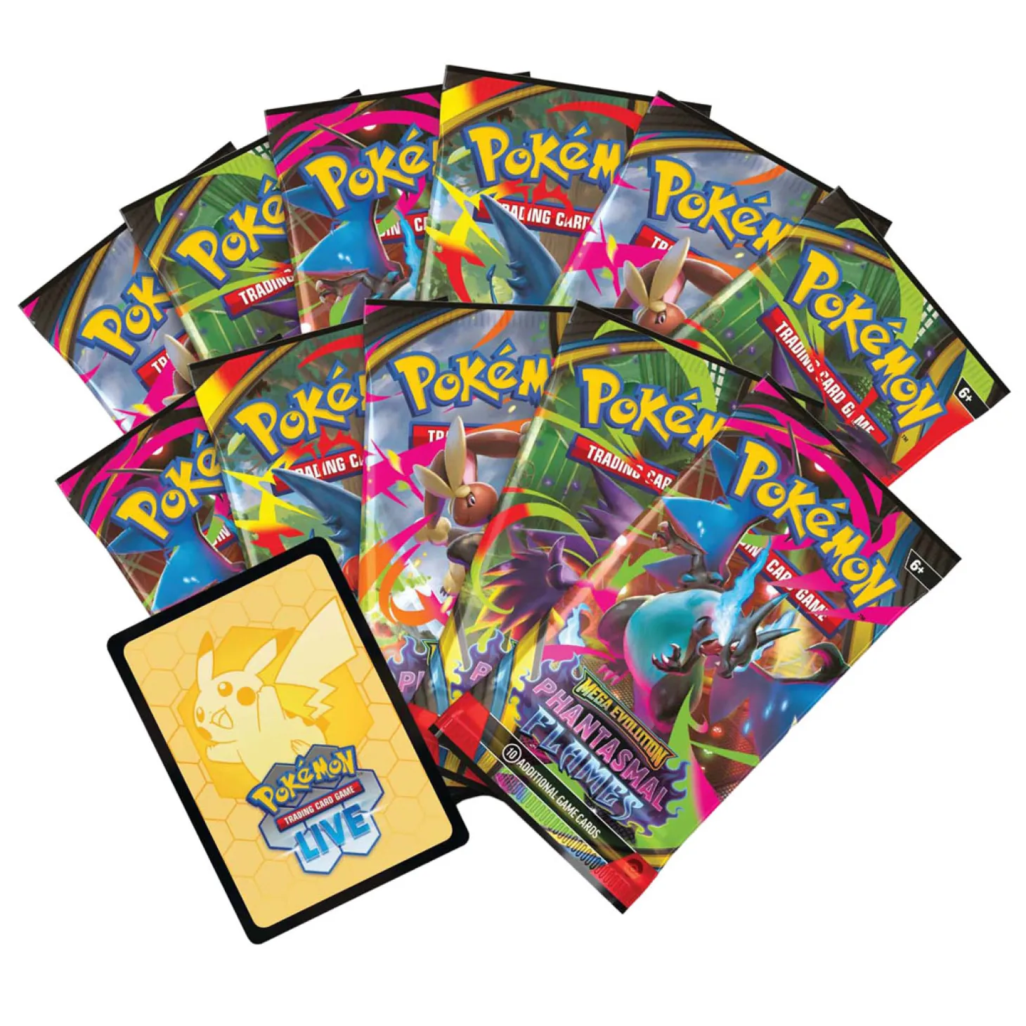 Pokémon Mega Evolution Phantasmal Flames Elite Trainer Box