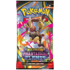 Pokémon Mega Evolution Phantasmal Flames Booster