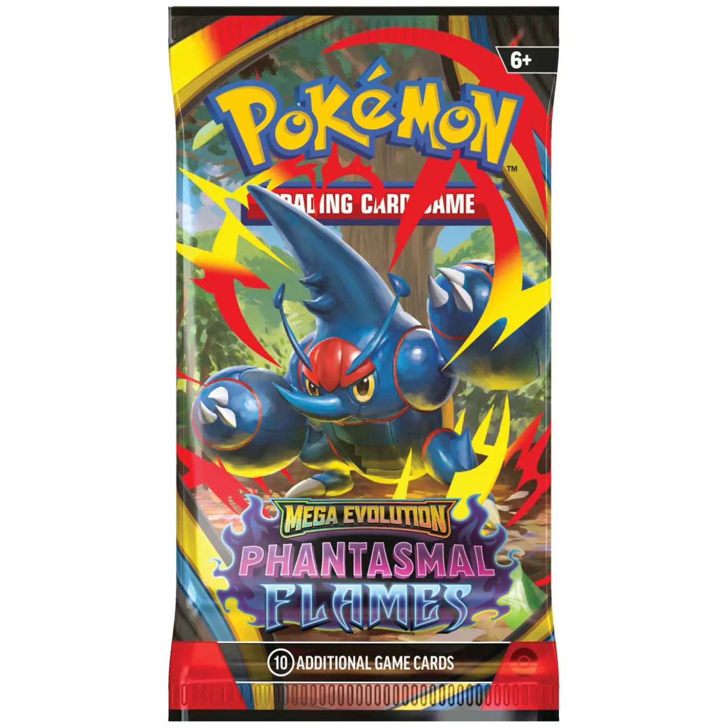 Pokémon Mega Evolution Phantasmal Flames Booster