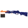 Politie Geweer Blauw met 6 Foampijlen