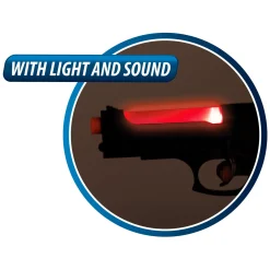 Politie Pistool Licht en Geluid met Handboeien