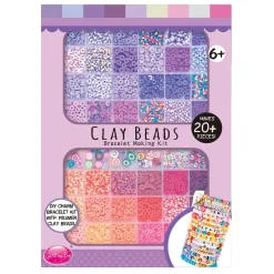 Polymeer Kralen Paars-Roze Tinten