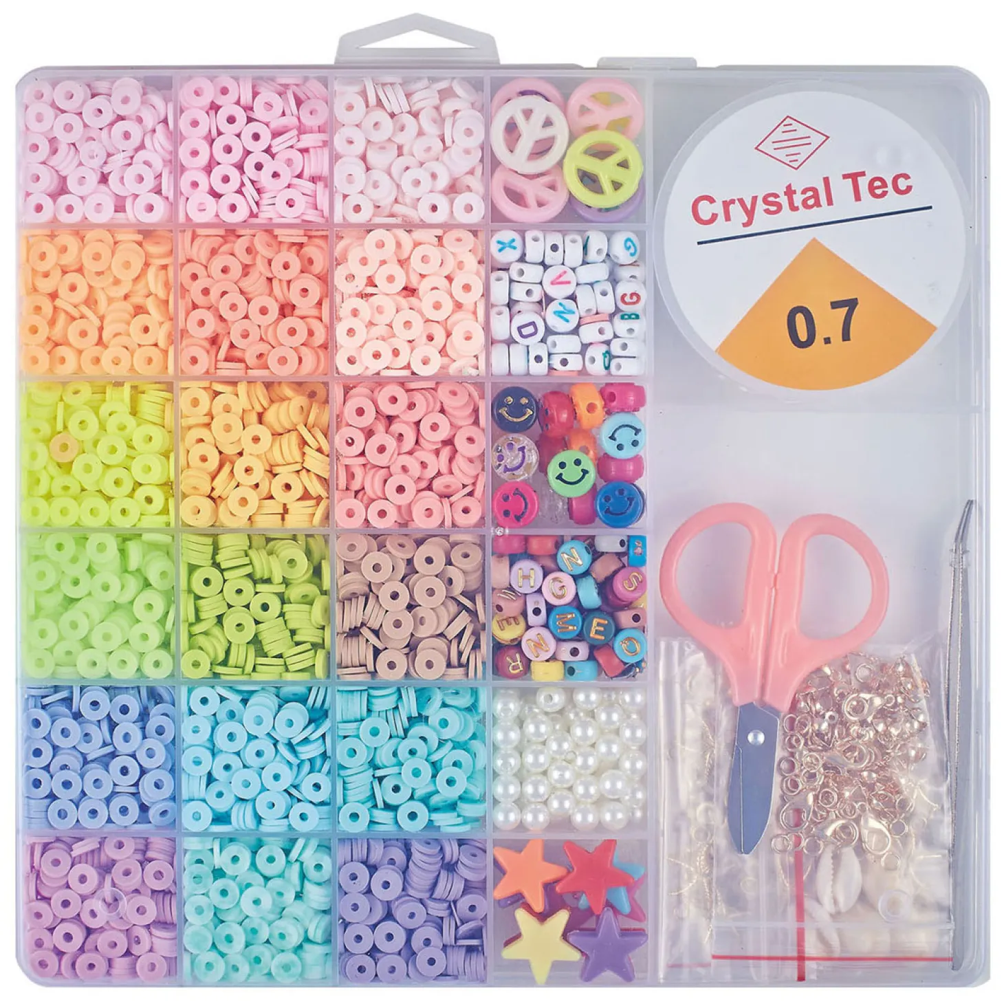 Polymeer Kralen Pasteltinten