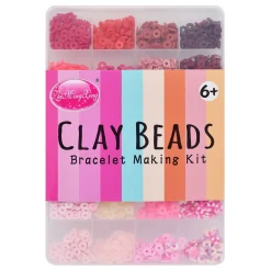 Polymeer Kralen Rood-Roze Tinten