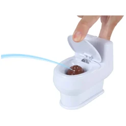 Poo Toilet met Drol - 10cm
