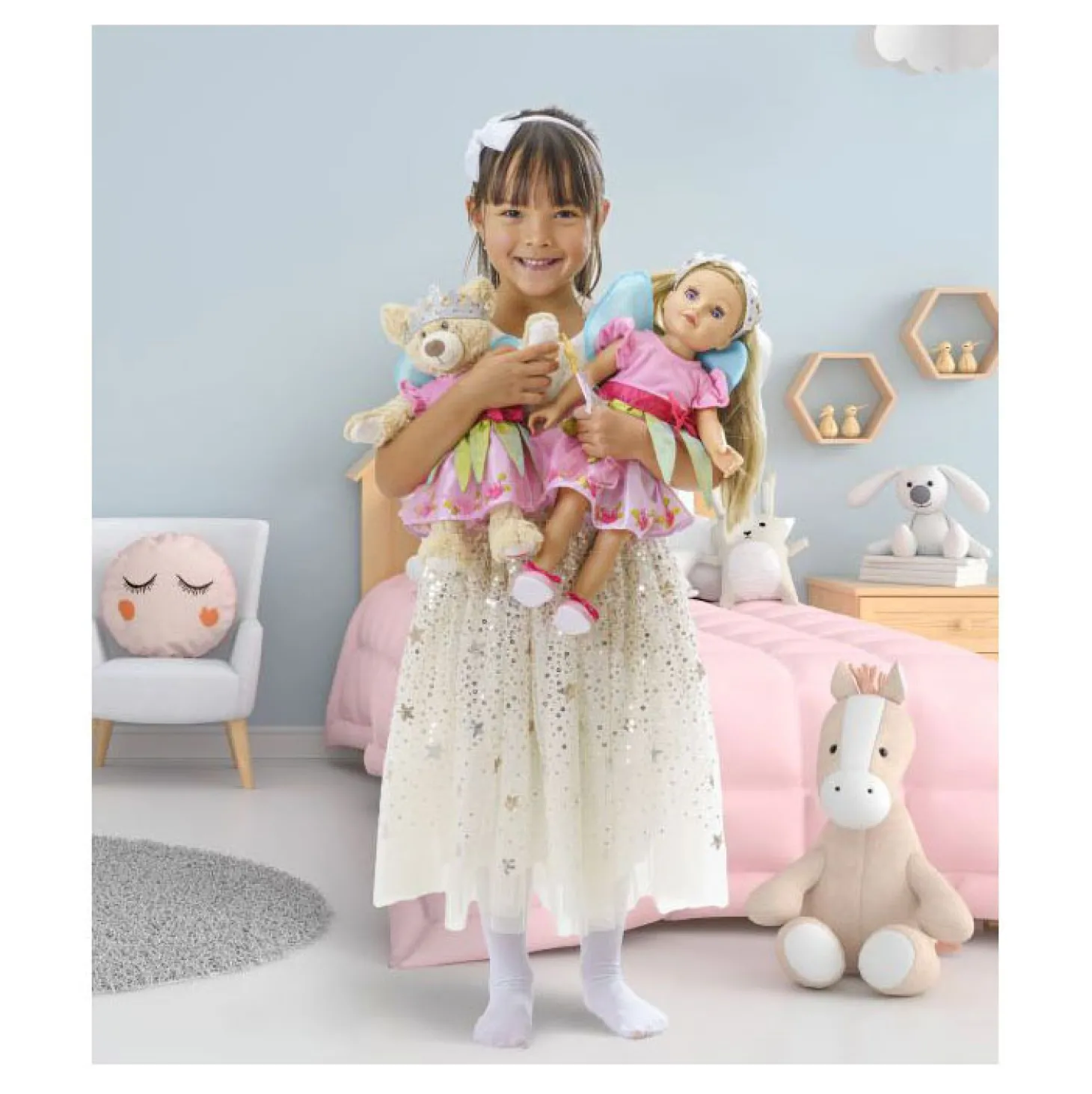 Poppen Accessoires Prinses Lillifee Set, 38-45 cm
