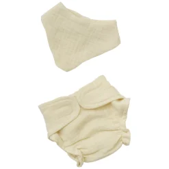 Poppen Babyset Ecru, 28-35 cm