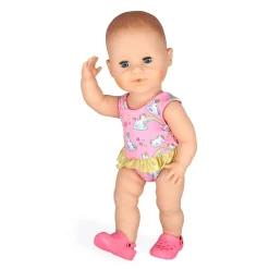 Poppen Badpak Eenhoorn, 28-35 cm