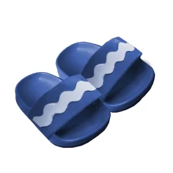 Poppen Badslippers Blauw, 38-45 cm