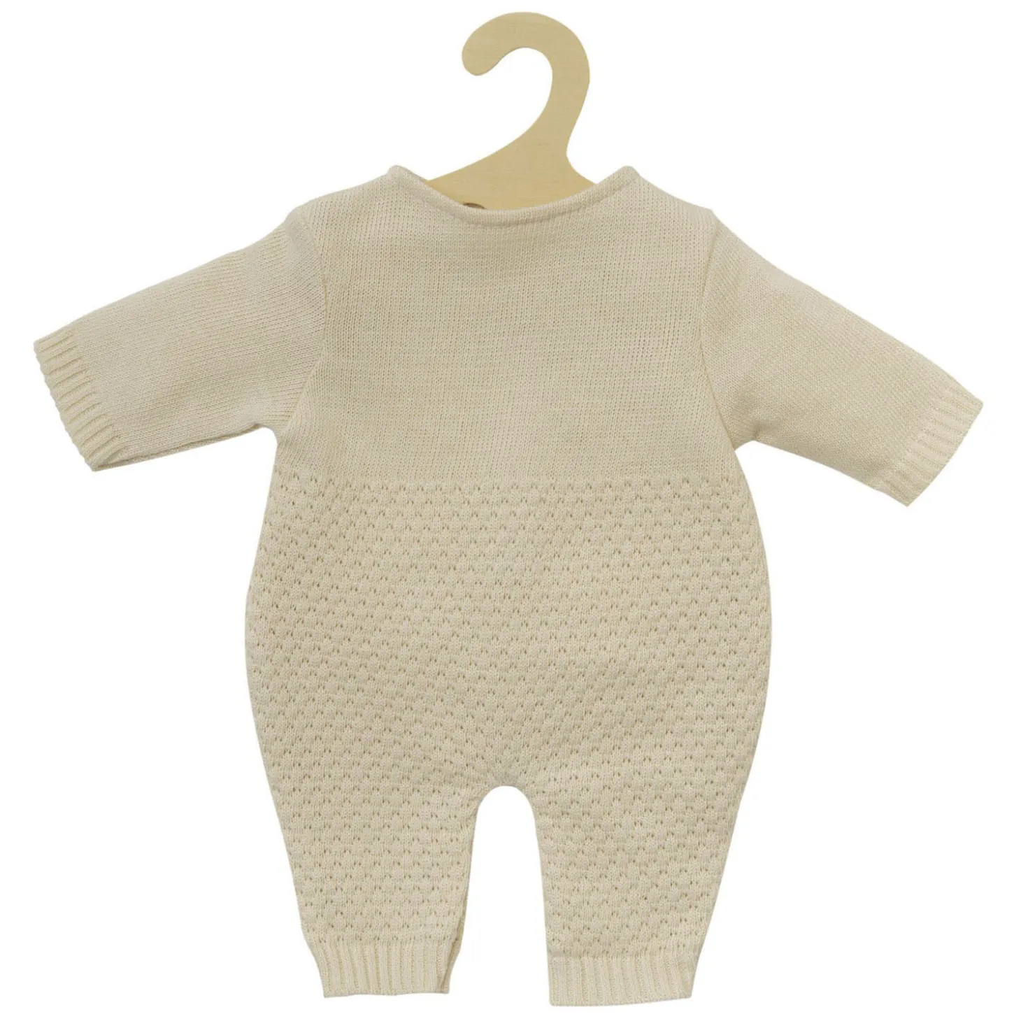 Poppen Brei Overall Ecru, 28-35cm