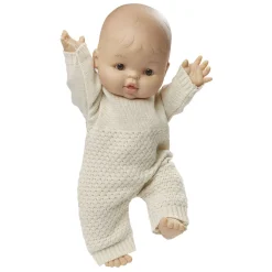 Poppen Brei Overall Ecru, 28-35cm